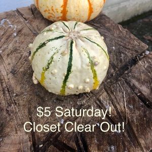 Saturday is the day for jaw dropping bargains!